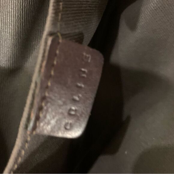 CELINE Boogie Leather Tote Bag, Brown - Picture 6 of 7